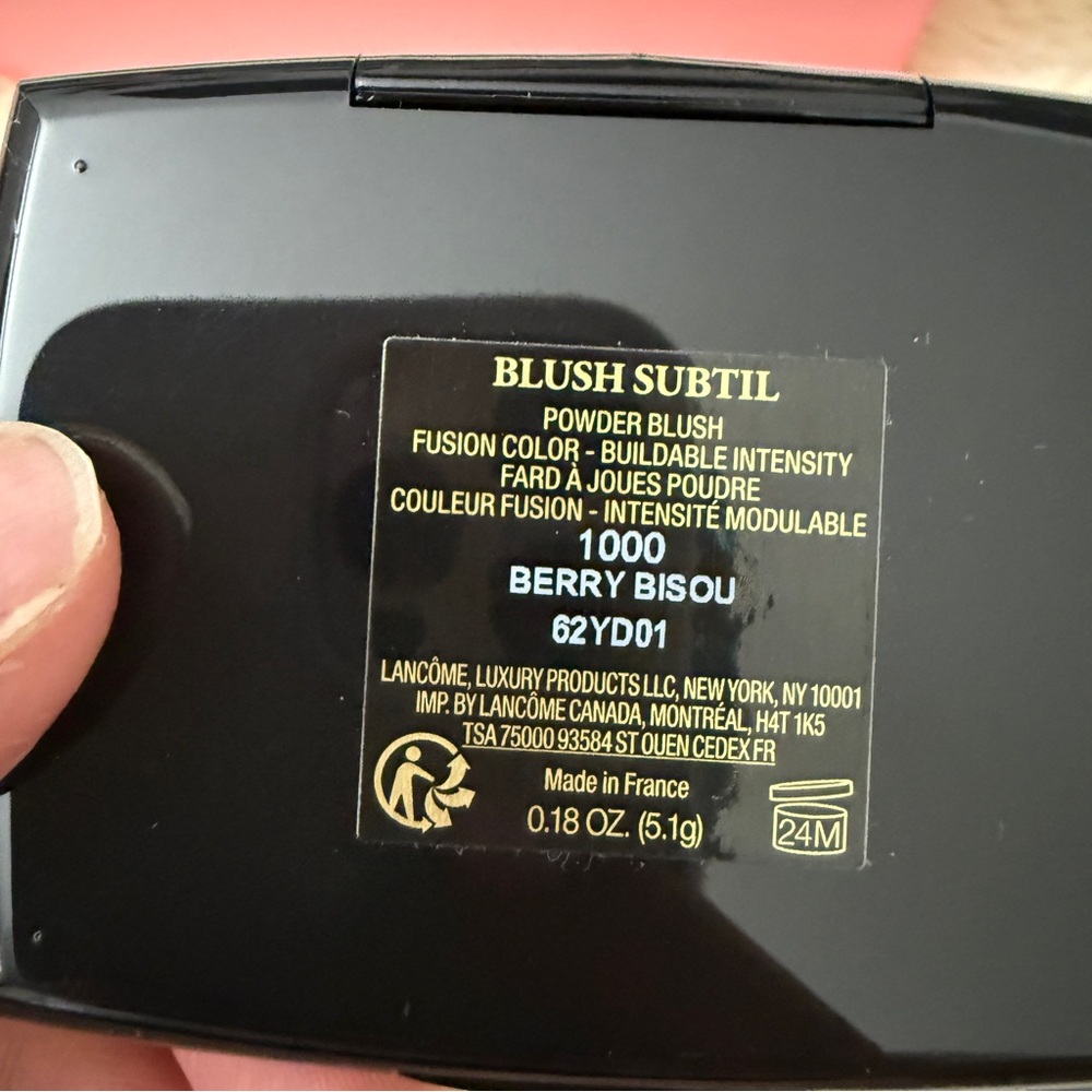 Lancôme
Blush Subtil Powder Blush 500 pink ooh lala brand new - Picture 5 of 6